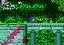 Sonic the Hedgehog 2, capture d'écran